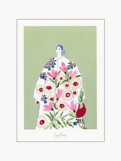 Stampa digitale incorniciata Festive Coat