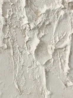 Stampa su tela incorniciata dipinta a manoWhite Beach
