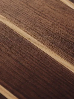 Tagliere in legno di noce e frassino Stribe