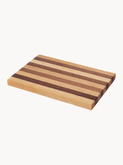 Tagliere in legno di noce e quercia Stribe