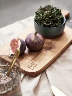 Tagliere in legno di teak Raw