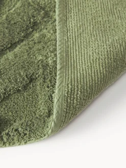 Tappetino da bagno con motivo in rilievo Leaf, antiscivolo