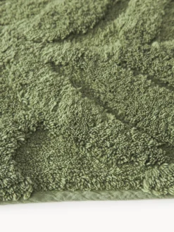 Tappetino da bagno con motivo in rilievo Leaf, antiscivolo
