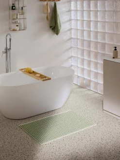 Tappetino da bagno con motivo in rilievo Juniper