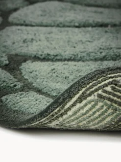 Tappetino da bagno in cotone organico a forma di tartaruga Lazy
