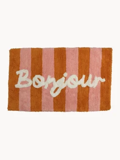 Tappetino da bagno in cotone fatto a mano Bonjour