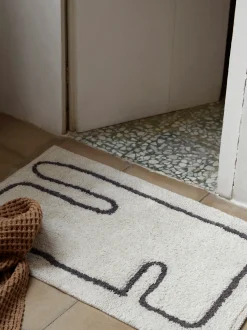 Tappetino da bagno in cotone organico lavabile Lay