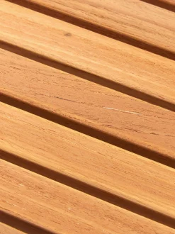 Tappetino da bagno in legno di teak Anna