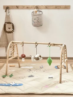 Tappetino da gioco in cotone Forest