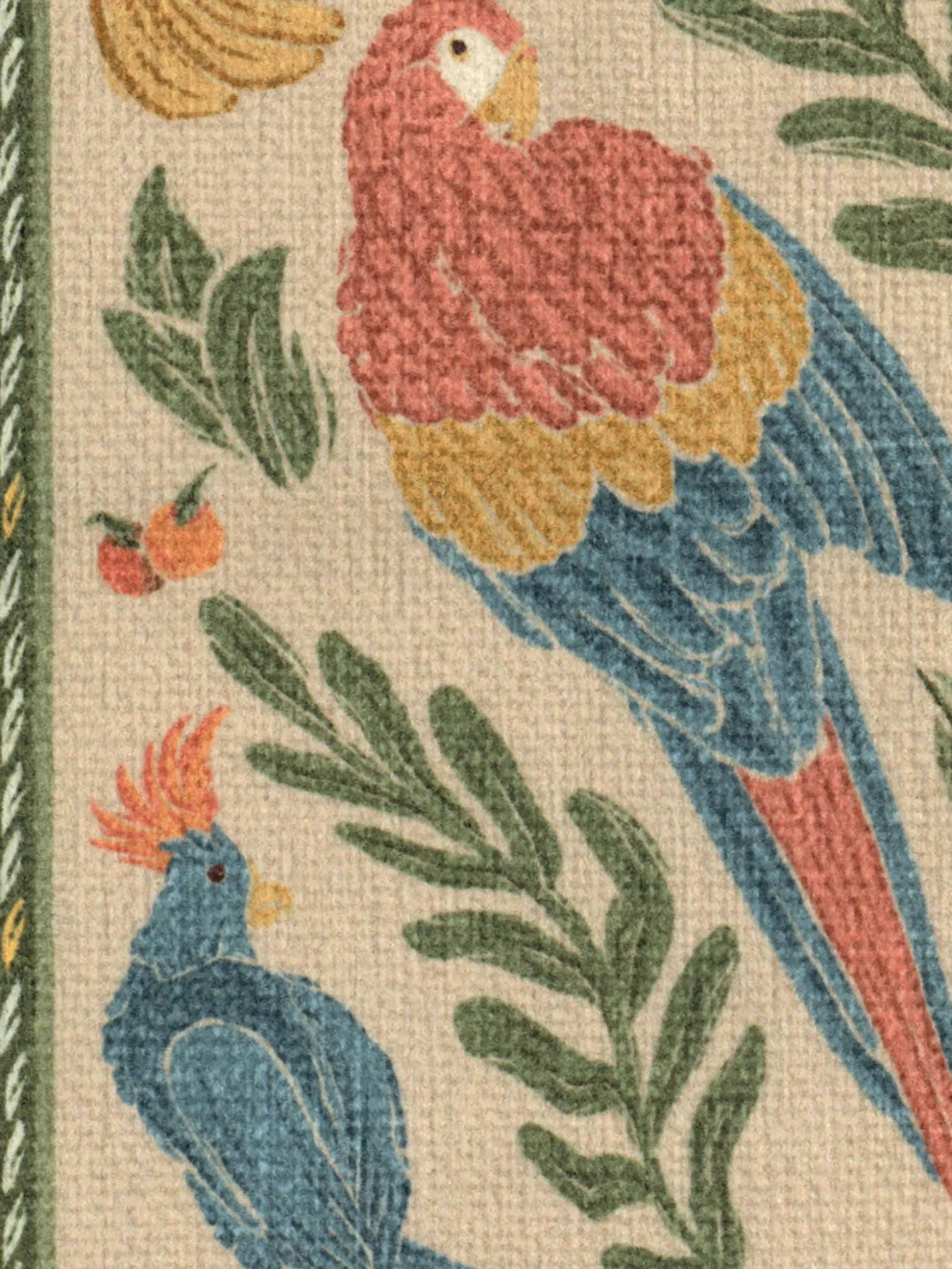 Tappeto a pelo corto lavabile Birds of a Feather