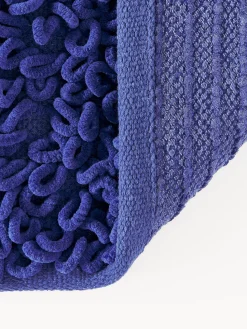 Tappeto bagno blu antiscivolo Ini
