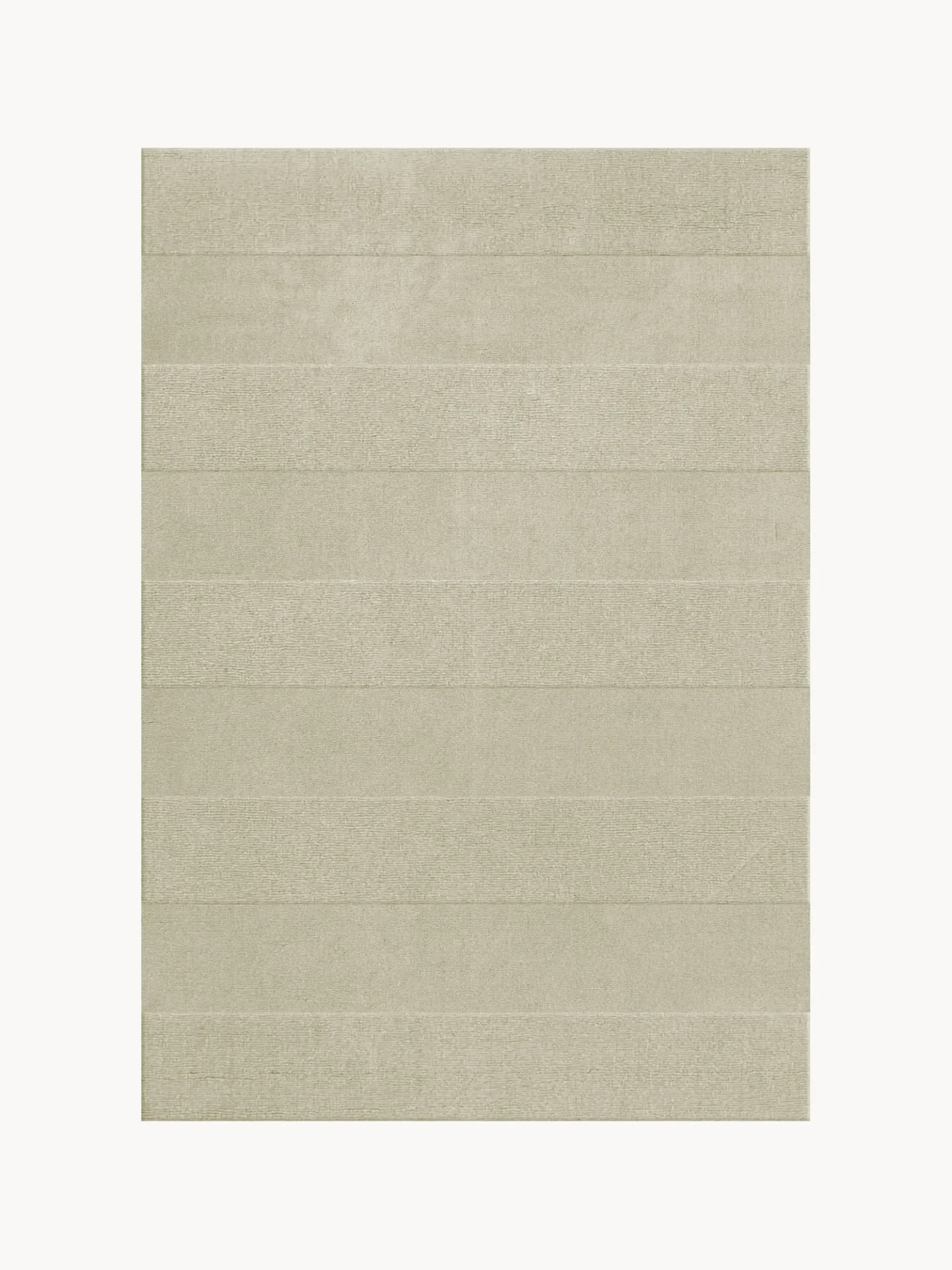 Tappeto in lana a pelo corto tessuto a mano Sicilian Stripe
