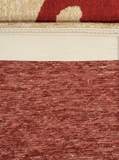 Tappeto jacquard lavabile da interno-esterno Ribbon