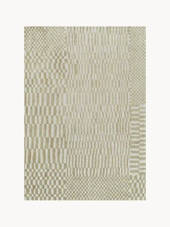 Tappeto jacquard lavabile da interno-esterno Berber