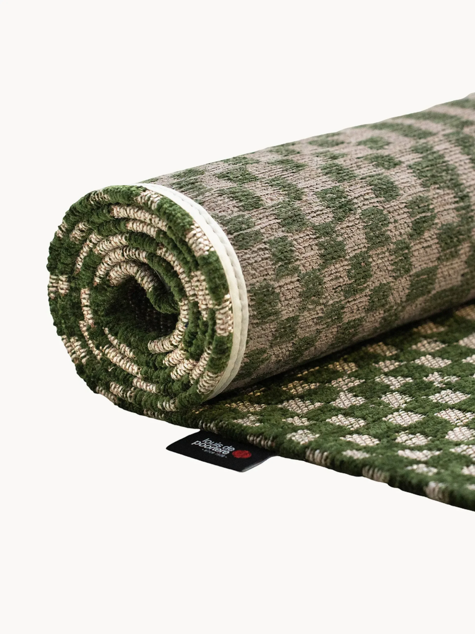 Tappeto jacquard lavabile da interno-esterno Berber