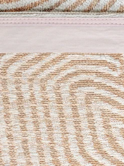 Tappeto jacquard lavabile da interno-esterno Coral