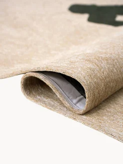 Tappeto jacquard lavabile da interno-esterno Ribbon
