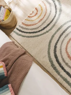 Tappeto per bambini con motivo arcobaleno Gobi