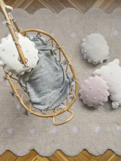 Tappeto per bambini fatto a mano Biscuit, lavabile