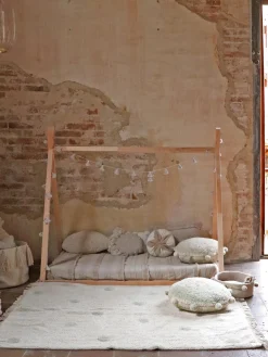 Tappeto per bambini fatto a mano Hippy Dots, lavabile