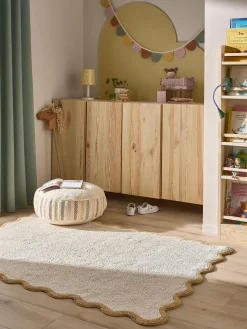 Tappeto per bambini fatto a mano in cotone Emilia, lavabile