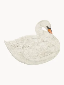 Tappeto per bambini fatto a mano Swan Lake, lavabile