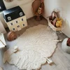 Tappeto per bambini in lana tessuto a mano Sheep, lavabile