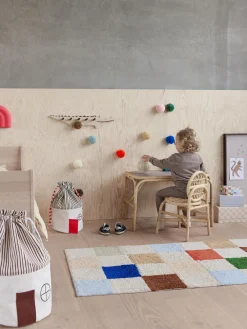 Tappeto per bambini tessuto a mano Chess