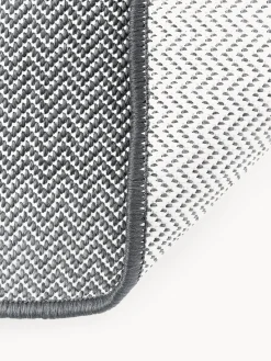 Tappeto reversibile da interno-esterno con motivo zigzag Cort