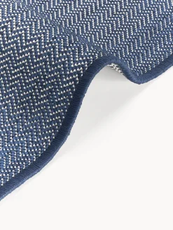 Tappeto reversibile da interno-esterno con motivo zigzag Cort