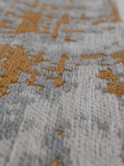 Tappeto rotondo jacquard lavabile da interno-esterno Griff