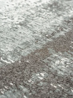 Tappeto rotondo jacquard lavabile da interno-esterno Virgin Land