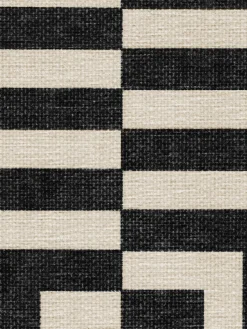 Tappeto a pelo corto lavabile Op Art by Jonathan Adler
