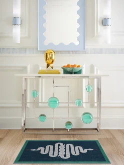 Tappeto a pelo corto lavabile Venom by Jonathan Adler
