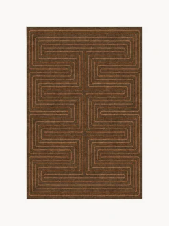 Tappeto a pelo corto lavabile Labyrinth by Jonathan Adler