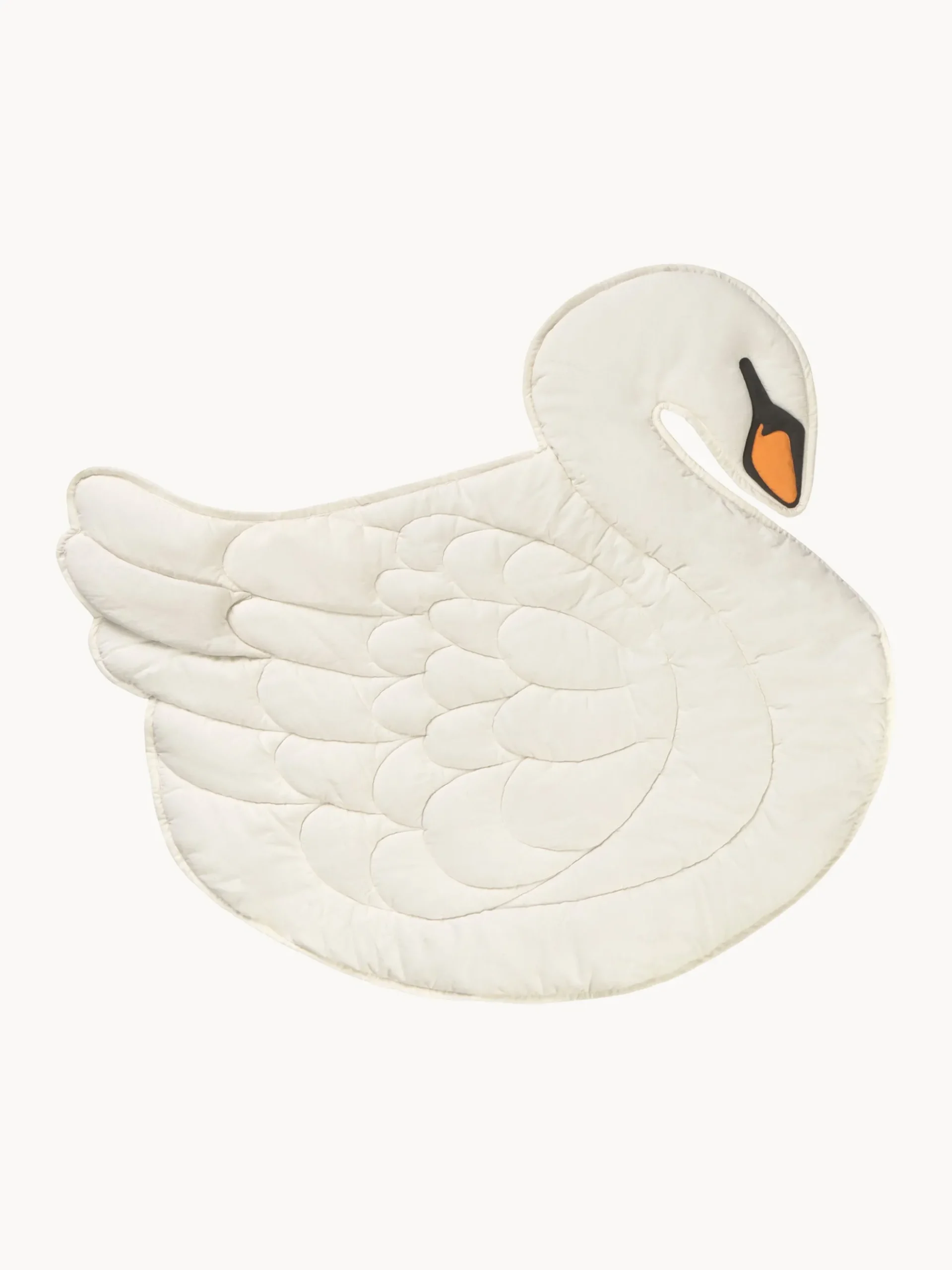 Tappeto da gioco per bambini fatto a mano Swan Lake