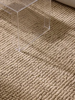 Tappeto in lana tessuto a mano Pebble