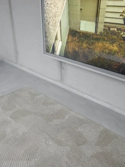 Tappeto jacquard a tessitura piatta Coral