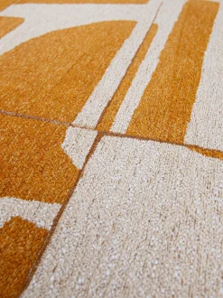 Tappeto jacquard lavabile da interno-esterno Papercut