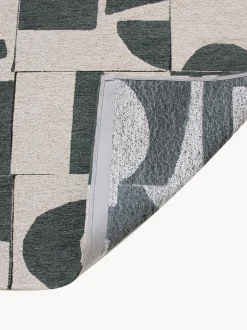 Tappeto jacquard lavabile da interno-esterno Papercut