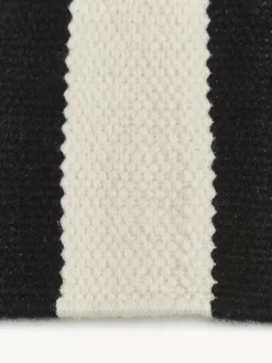 Tappeto Kilim a righe tessuto a mano Donna