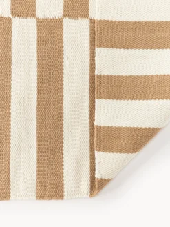 Tappeto kilim a righe tessuto a mano Donna