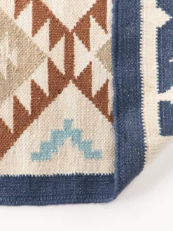 Tappeto kilim in lana tessuto a mano Anisa