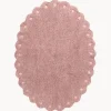 Tappeto ovale per bambini lavabile Pine Cone