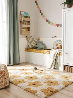 Tappeto per bambini con motivo floreale Gobi
