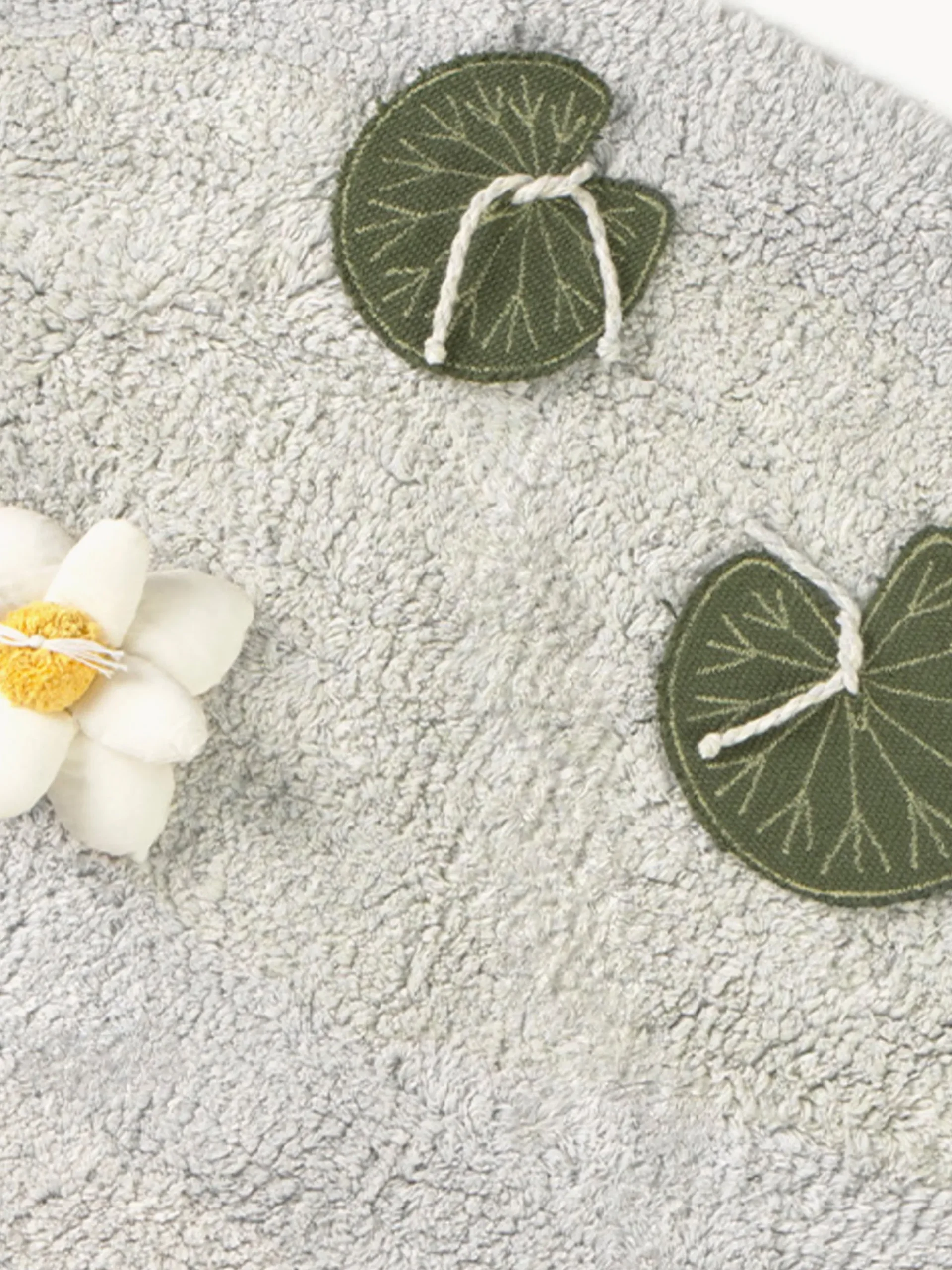 Tappeto per bambini fatto a mano Swan Lake, lavabile