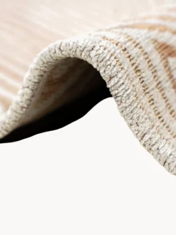 Tappeto rotondo jacquard lavabile da interno-esterno Coral