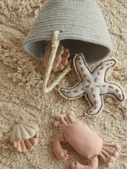 Tappeto rotondo per bambini lavabile Island