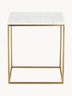 Tavolino con piano in marmo Alys