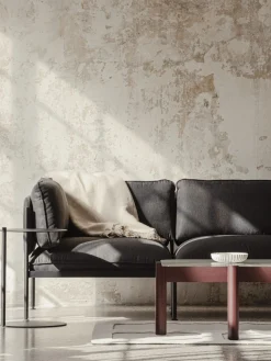 Tavolino con piano in vetro Kob
